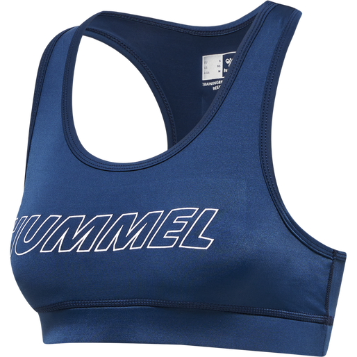 hmlTE TOLA SPORTS BRA, INSIGNIA BLUE, packshot