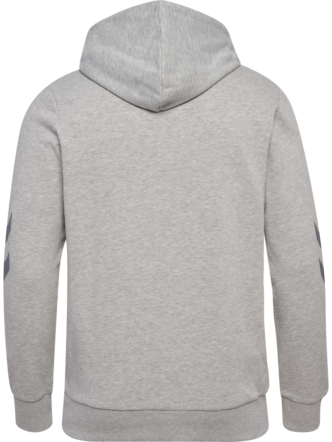 hmlLEGACY ZIP HOODIE, LIGHT GREY MELANGE, packshot