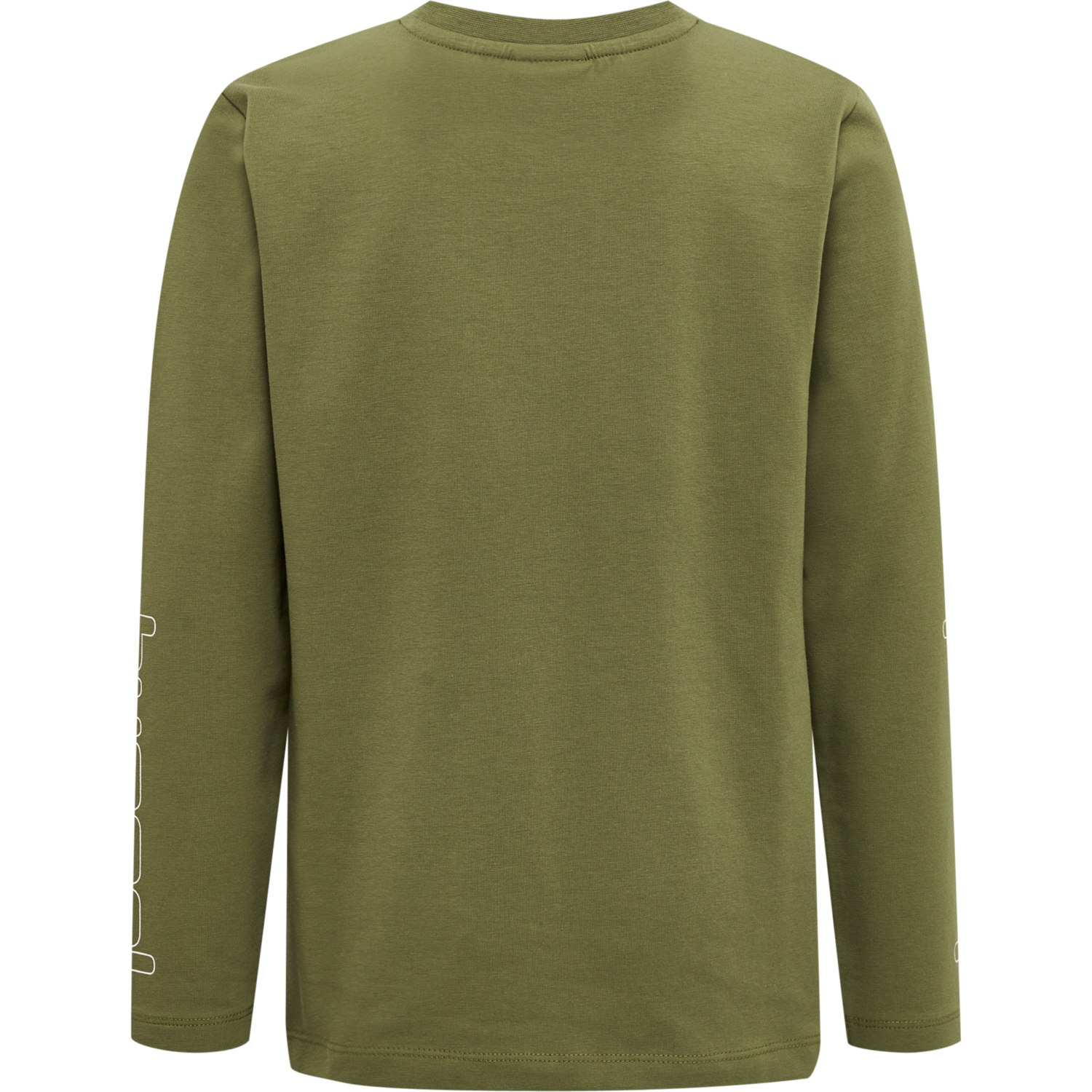 hmlCLOUD T-SHIRT L/S, OLIVE BRANCH, packshot
