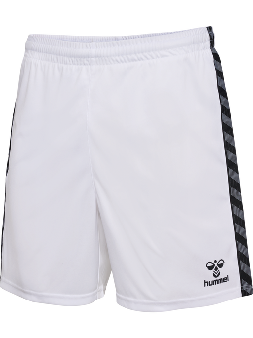 hmlAUTHENTIC PL SHORTS, WHITE, packshot
