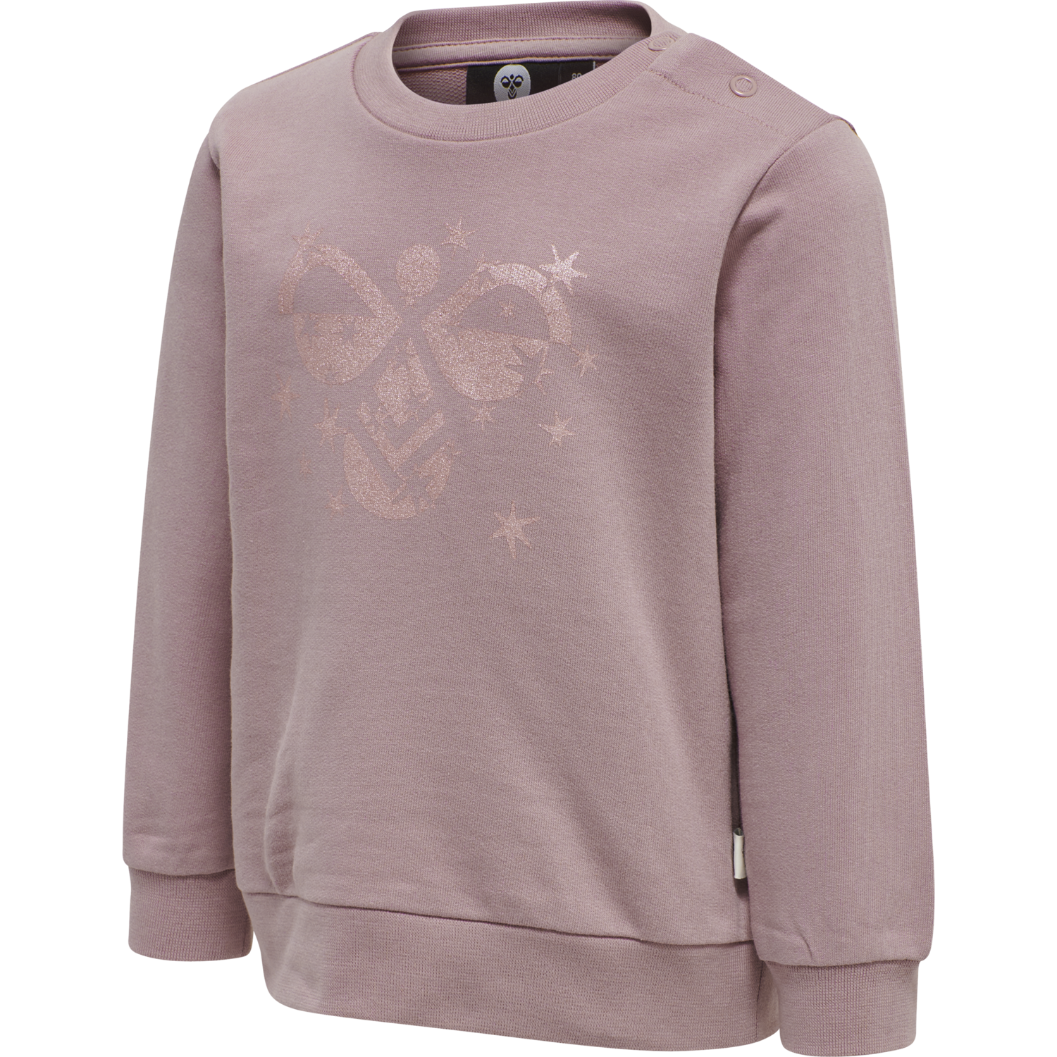 hmlSPARKLE SWEATSHIRT, WOODROSE, packshot