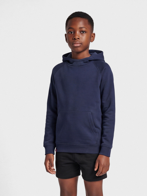 hmlRED CLASSIC HOODIE KIDS, MARINE, model