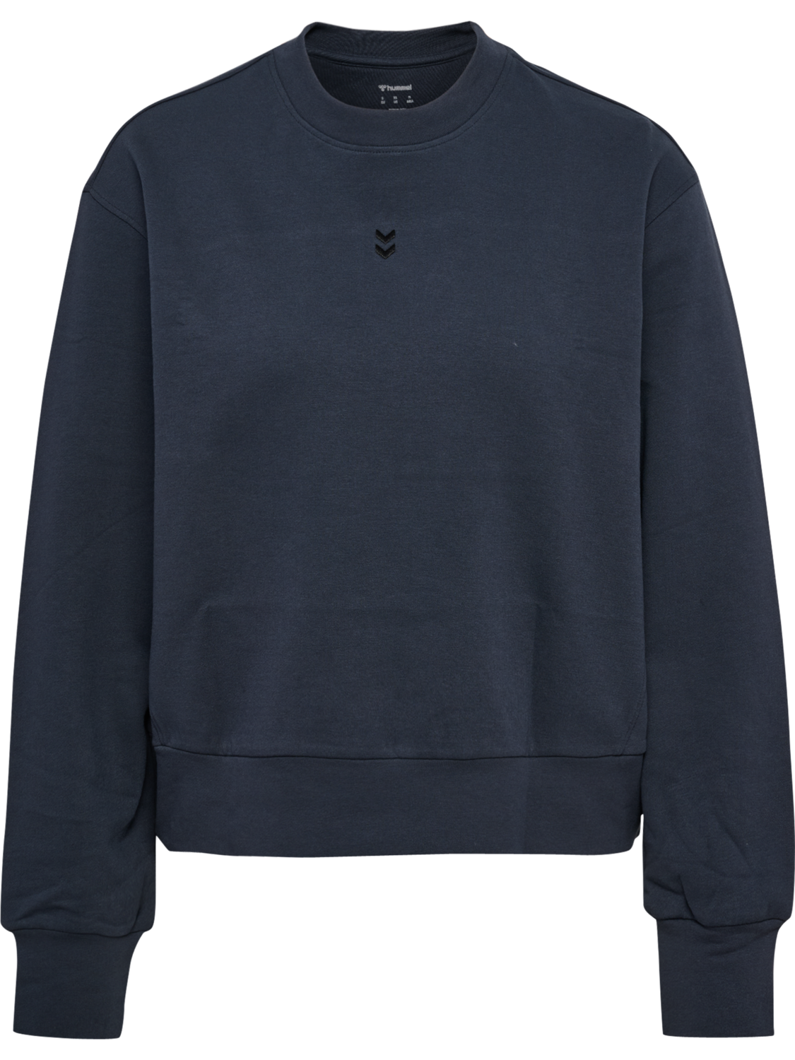 hmlFOUNDATION SWEATSHIRT, EBONY, packshot