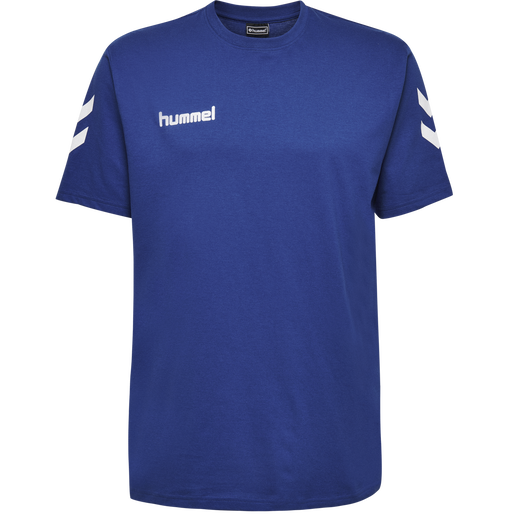 HUMMEL GO KIDS COTTON T-SHIRT S/S, TRUE BLUE, packshot