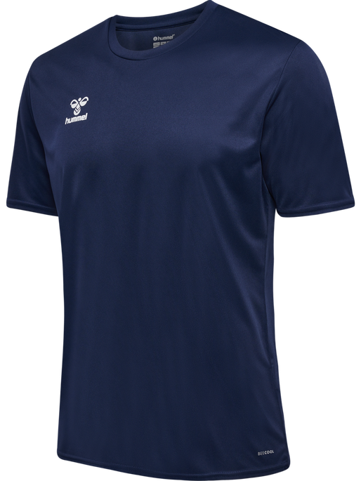 hmlESSENTIAL JERSEY S/S, MARINE, packshot