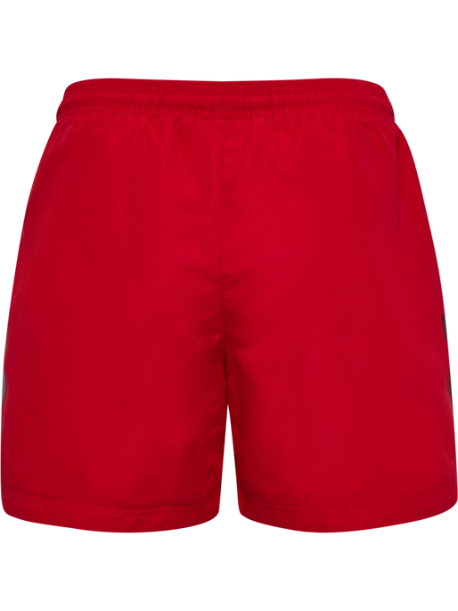 hmlNED SWIM SHORTS, BARBADOS CHERRY, packshot