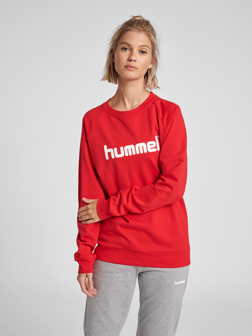Hummel go cotton best sale sweatshirt