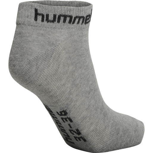 hmlTORNO 3-PACK SOCK, GREY MELANGE, packshot