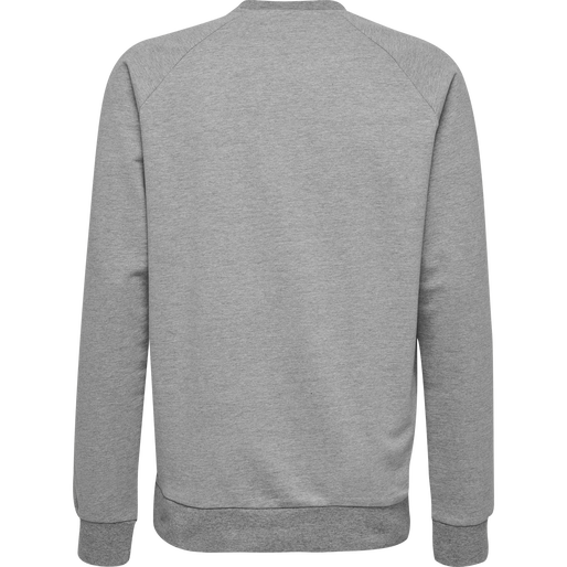 HMLGO KIDS COTTON LOGO SWEATSHIRT, GREY MELANGE, packshot