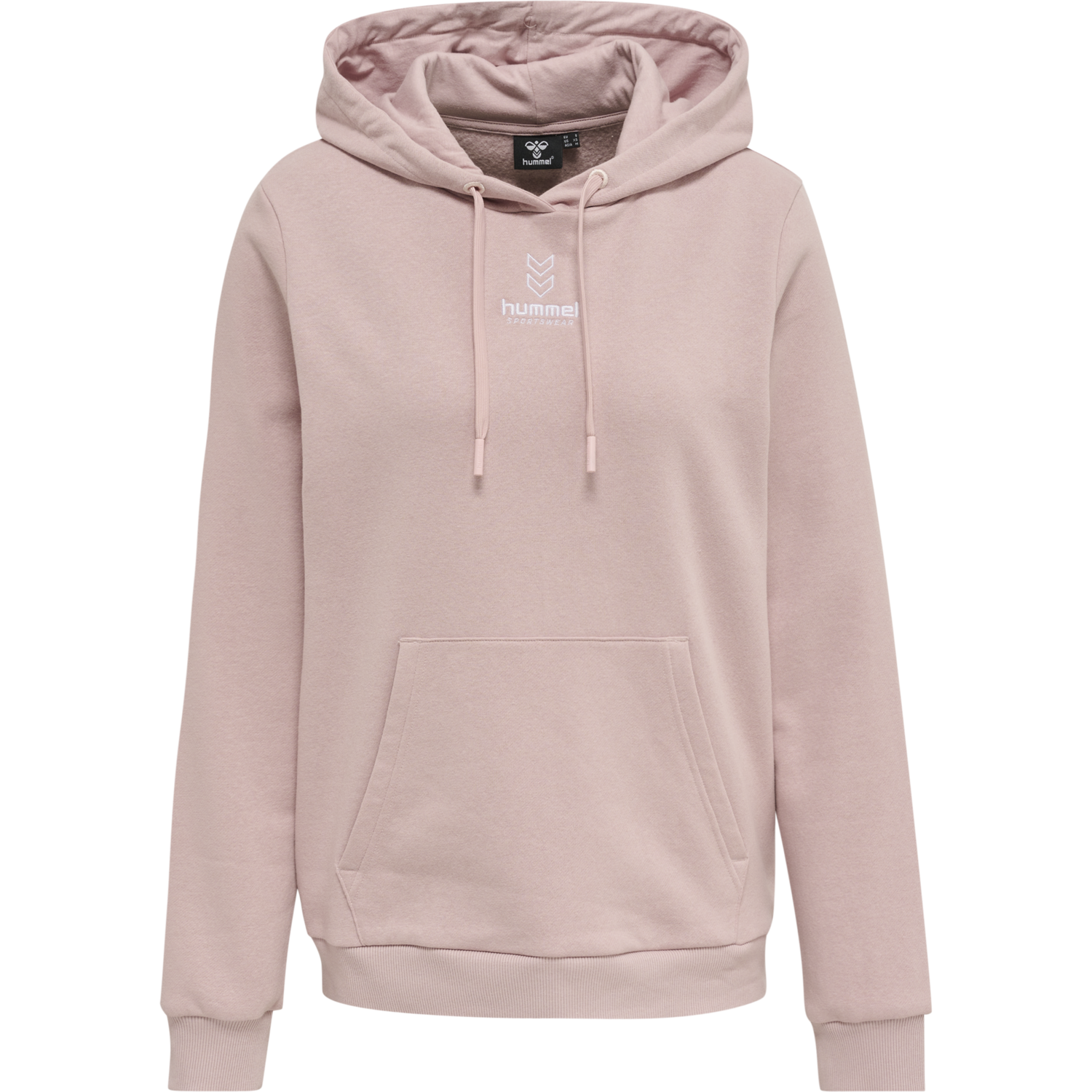 hmlOLIVIA HOODIE, CHALK PINK, packshot