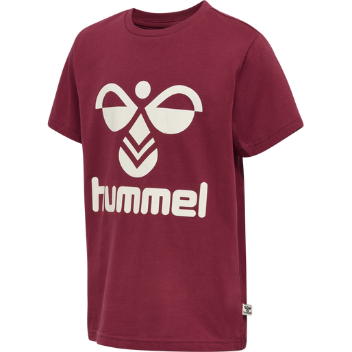 hmlTRES T-SHIRT S/S, RHODODENDRON, packshot