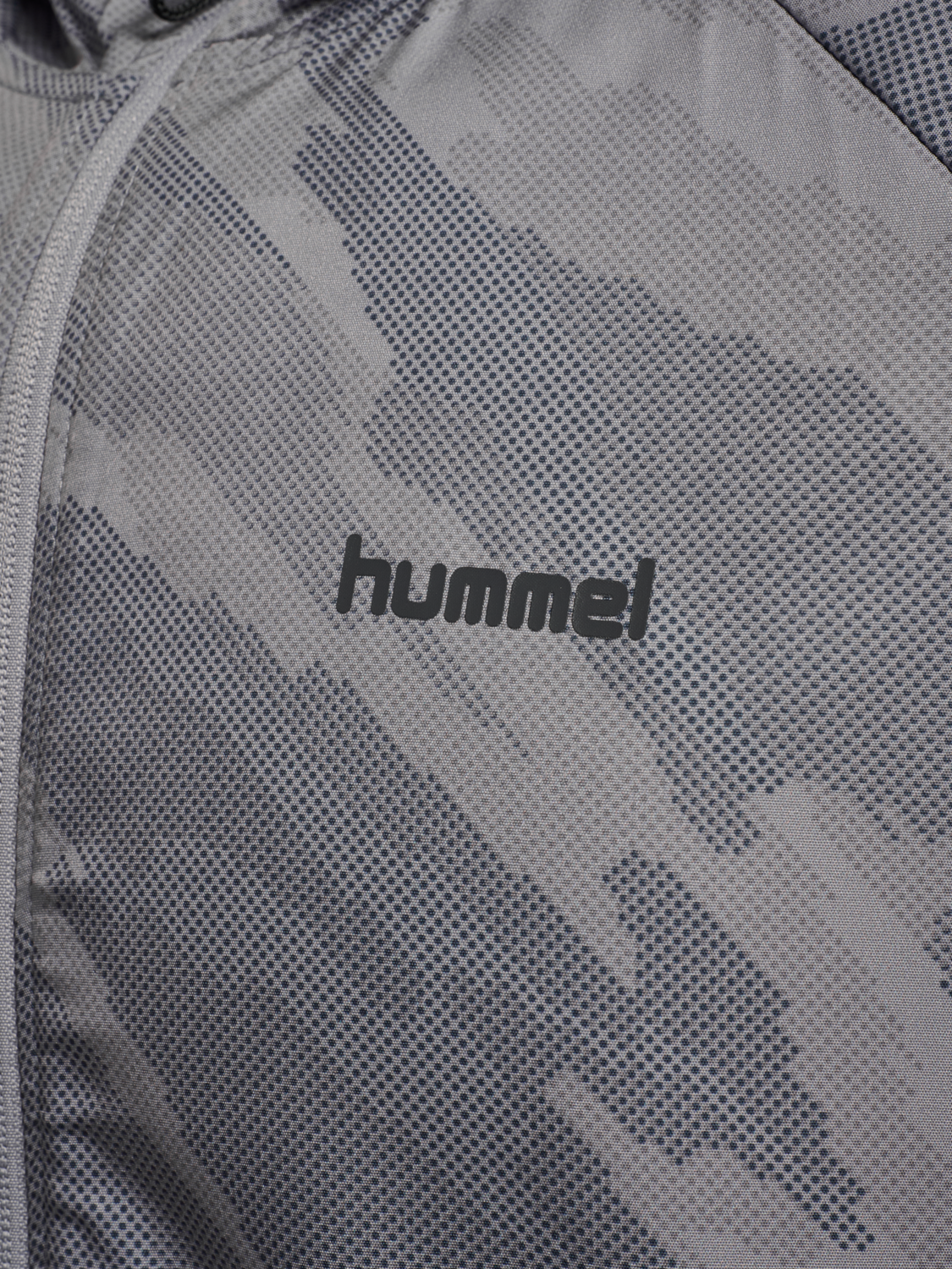 hmlAOP HYBRID TRACK JACKET, SHARKSKIN, packshot