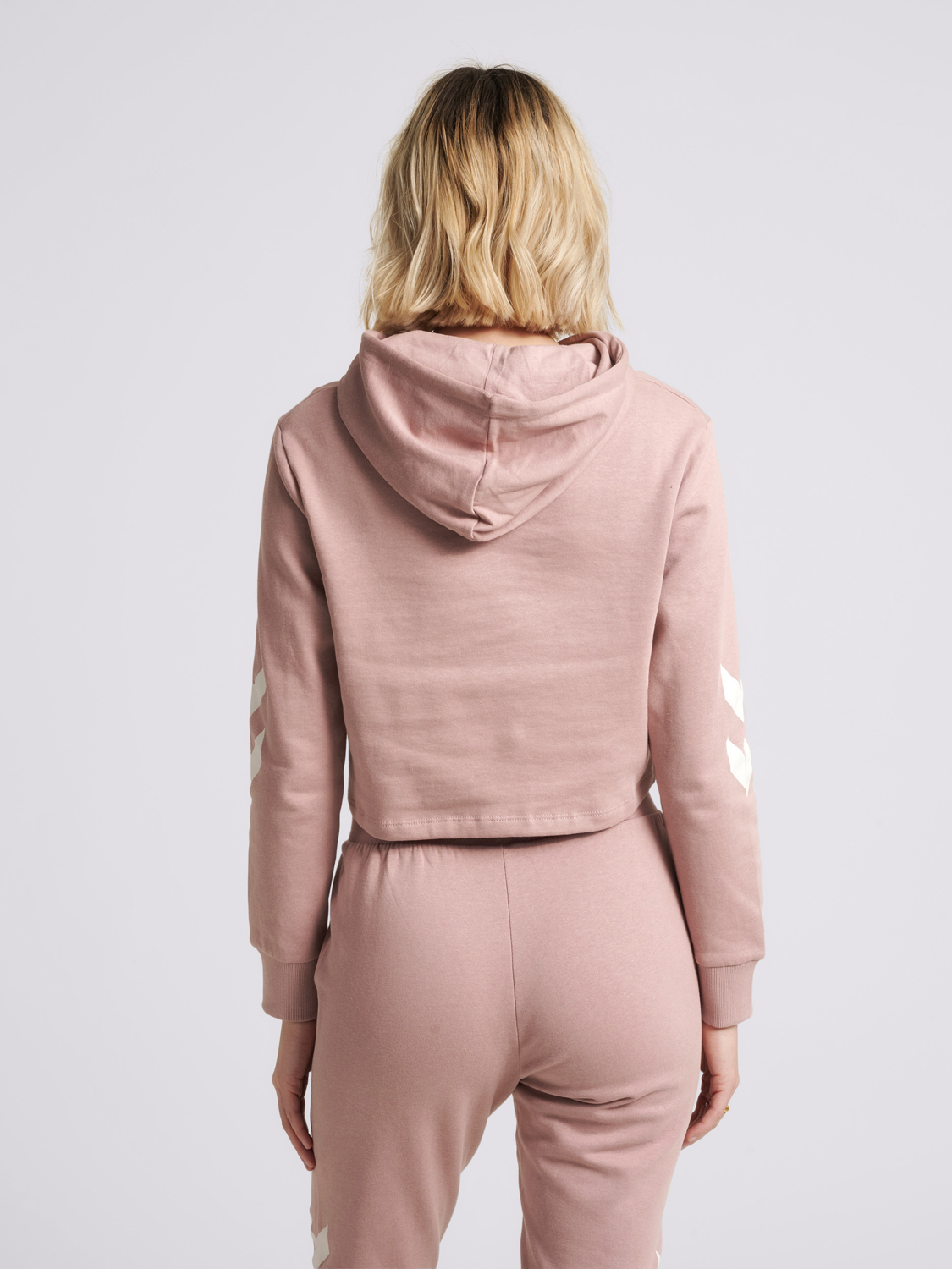 Cropped hooded clearance