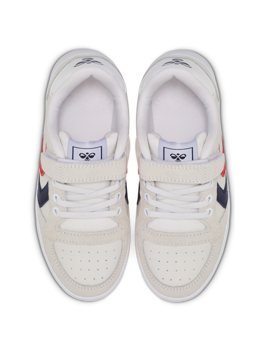 SLIMMER STADIL LEATHER LOW JR, WHITE, packshot
