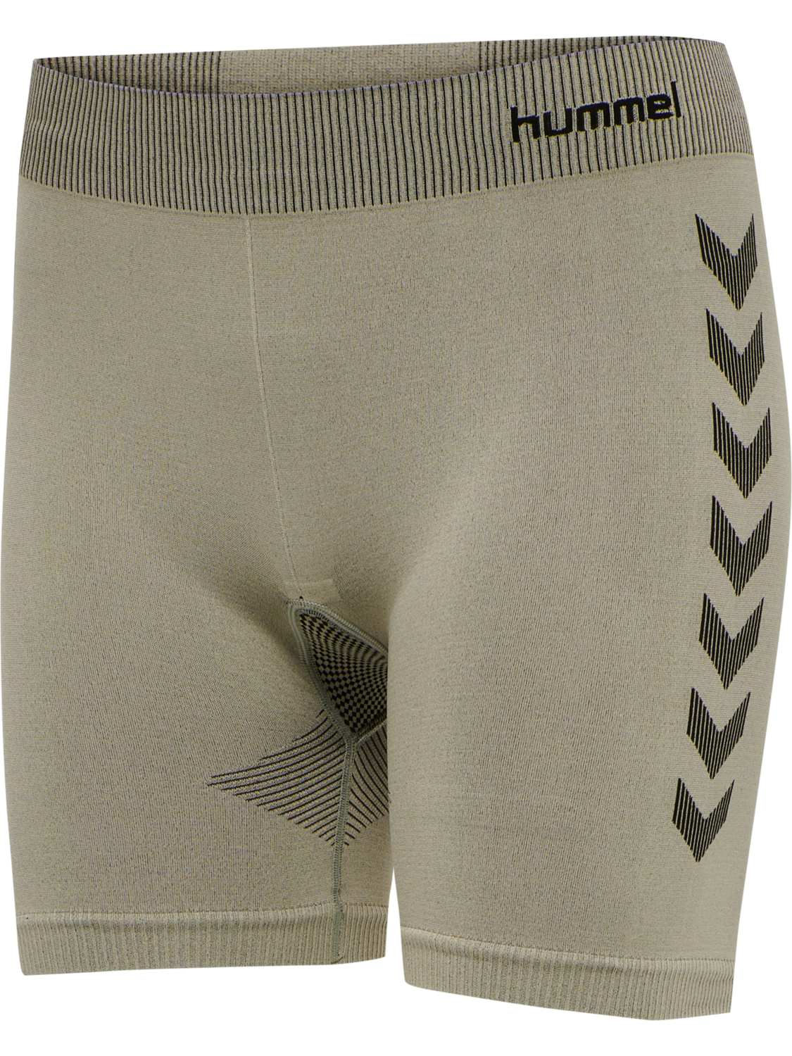 HUMMEL FIRST SEAMLESS TR SHT TIGH W, LONDON FOG, packshot