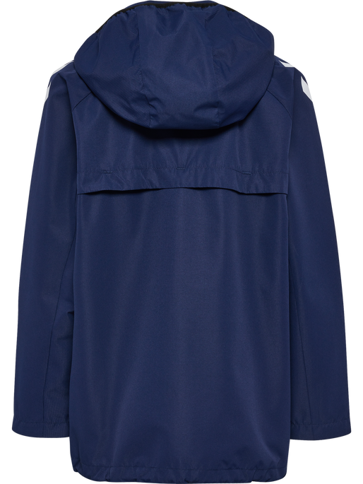 hmlLEAD 2.0 ALL-WEATHER JACKET KIDS, MARINE, packshot