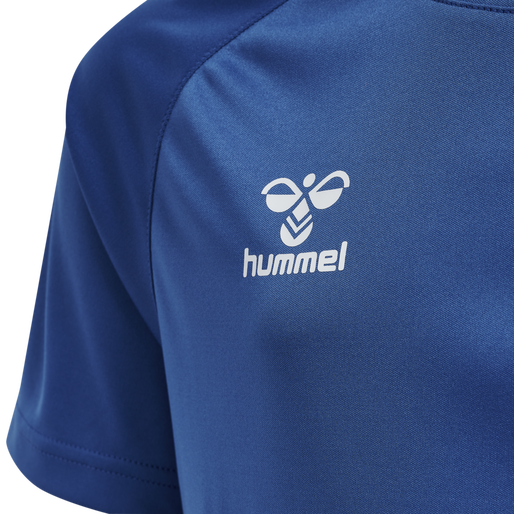 hmlCORE XK CORE POLY TEE S/S KIDS, TRUE BLUE hmlCORE XK CORE POLY TEE S/S KIDS, TRUE BLUE, packshot