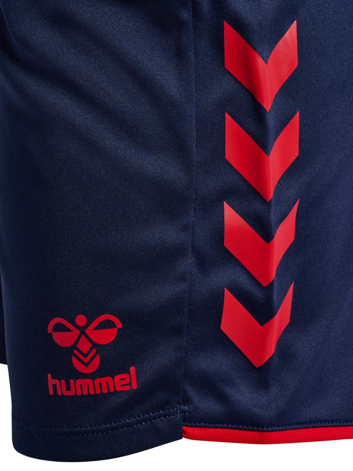 hmlCORE 2.0 SHORTS WOMAN, MARINE/TRUE RED, packshot