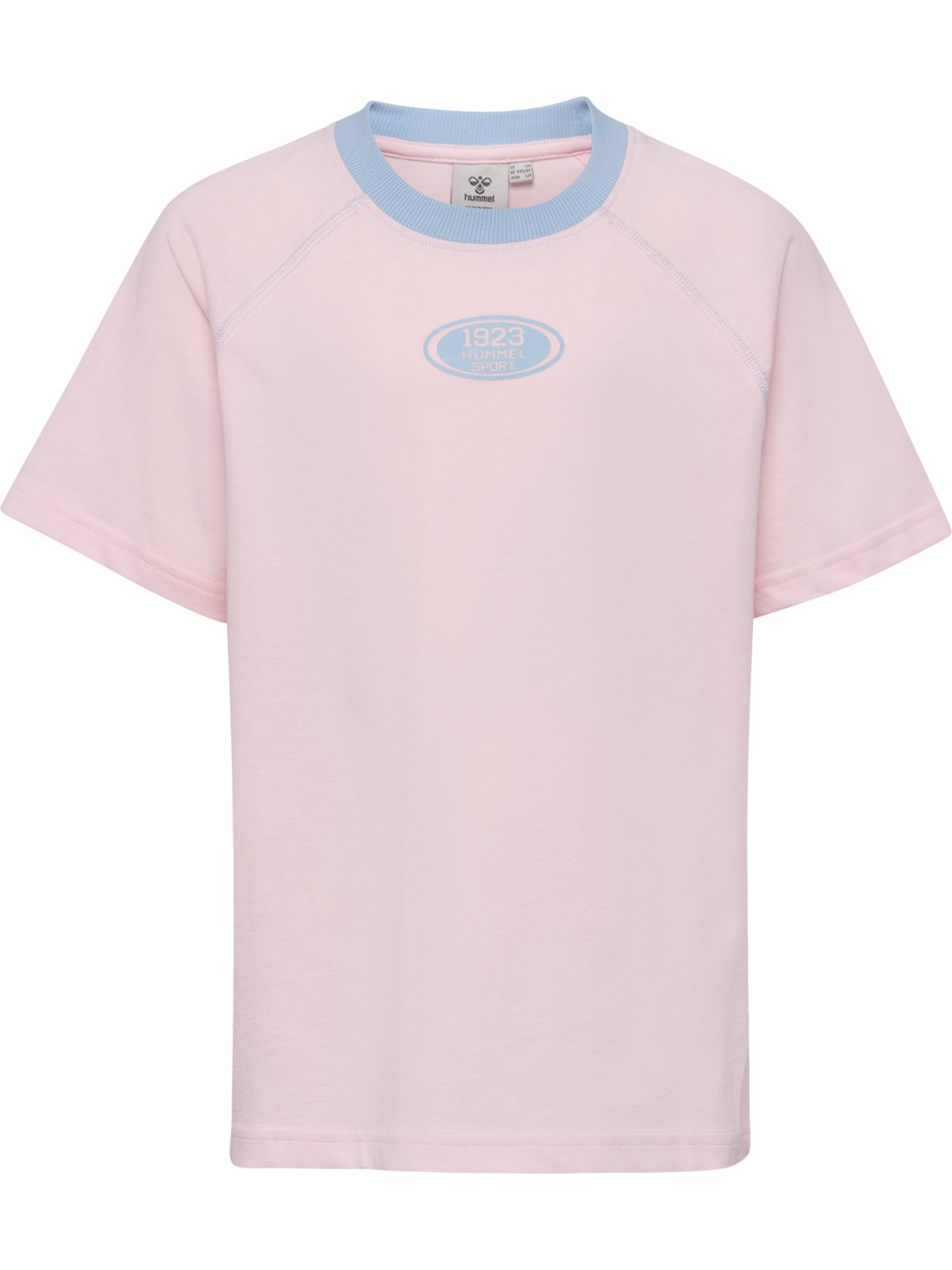 hmlTIMMI RAGLAN T-SHIRT S/S, BALLERINA, packshot