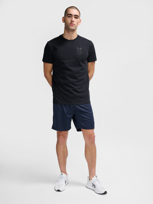 hmlACTIVE CO TEE S/S, BLACK, model