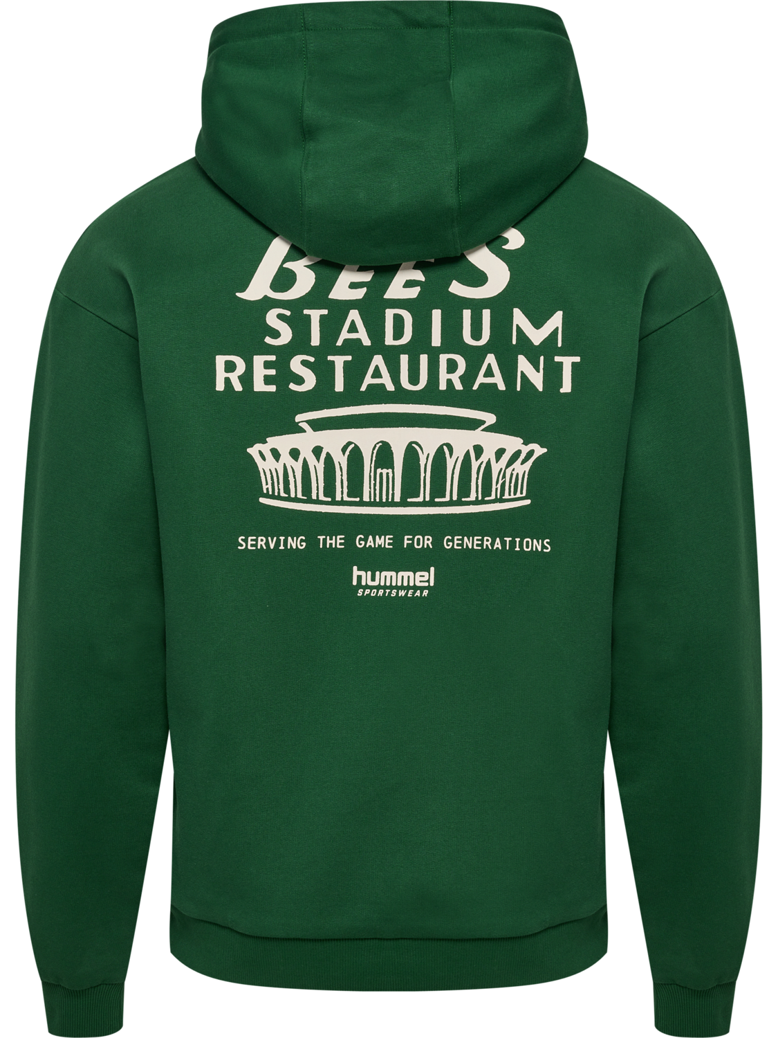 hmlLOOSE HOODIE BEES STADIUM, EDEN, packshot