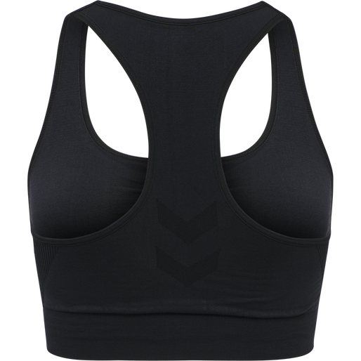 hmlTIF SEAMLESS SPORTS TOP, BLACK hmlTIF SEAMLESS SPORTS TOP, BLACK, packshot