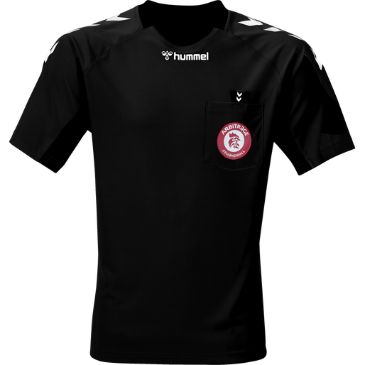 FFHB REFEREE YOUTH JERSEY S/S, BLACK FFHB REFEREE YOUTH JERSEY S/S, BLACK, packshot