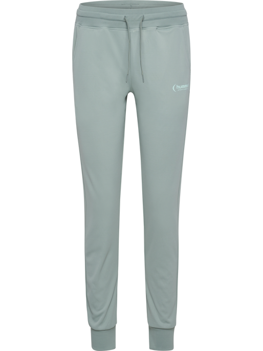 hmlPAOLA POLY  TRACKSUIT SET, CHINOIS GREEN, packshot