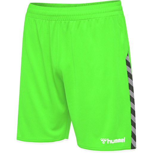 hmlAUTHENTIC KIDS POLY SHORTS, GREEN GECKO hmlAUTHENTIC KIDS POLY SHORTS, GREEN GECKO, packshot