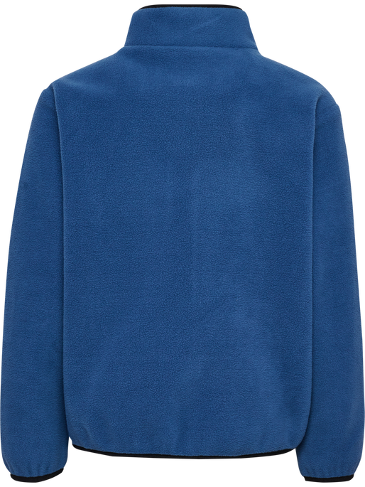 hmlJR FLEECE ZIP JACKET, TRUE NAVY, packshot