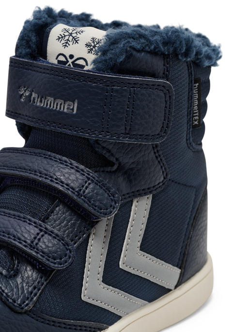 STADIL SUPER POLY BOOT MID TEX JR, BLACK IRIS/SILVER, packshot