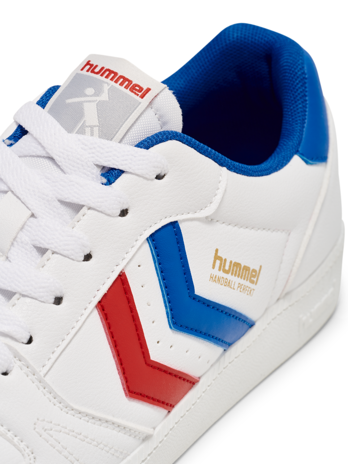 HANDBALL PERFEKT, WHITE/NAVY/RED, packshot