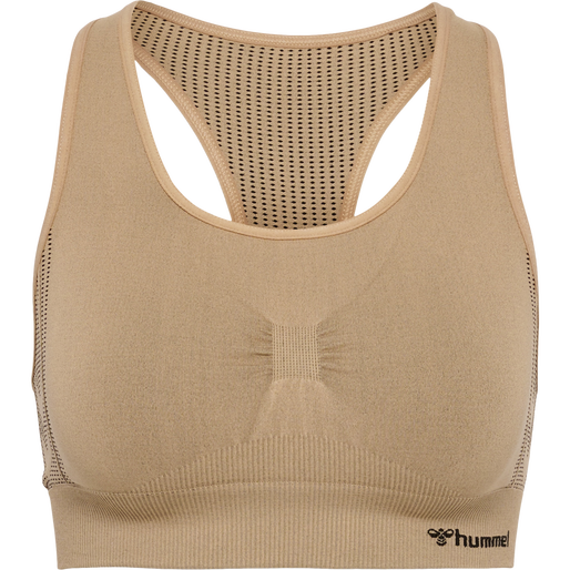 hmlMT SHAPING SEAMLESS SPORTS TOP, CURDS & WHEY, packshot