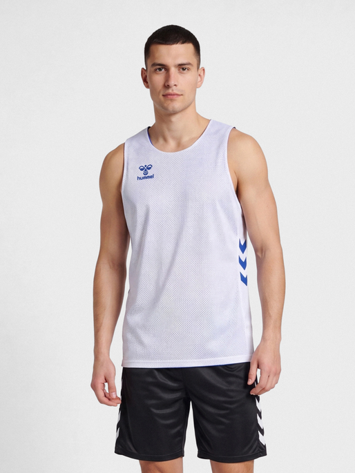 hmlCORE XK REVERSE BASKET JERSEY, TRUE BLUE/WHITE, model