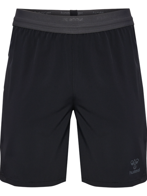 hmlPRO TRAINING SHORTS, BLACK hmlPRO TRAINING SHORTS, BLACK, packshot