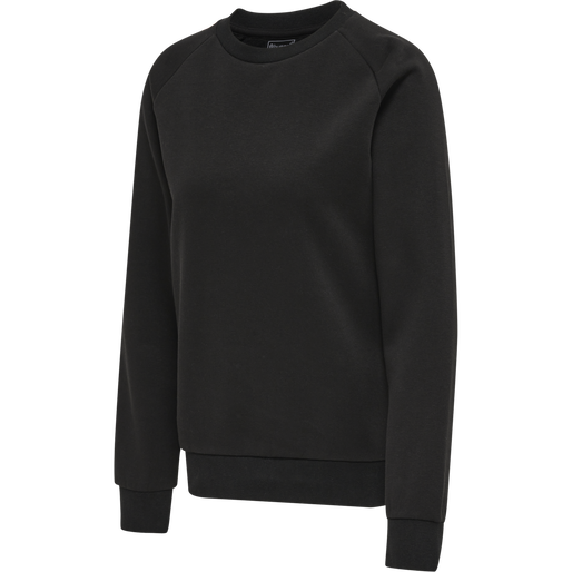 hmlRED CLASSIC SWEATSHIRT WOMAN, BLACK, packshot