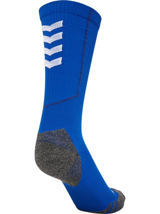 hmlPRO TRAINING SOCKS HIGH, TRUE BLUE/WHITE, packshot