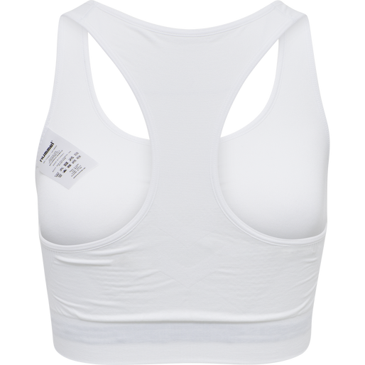 hmlTIF SEAMLESS SPORTS TOP, WHITE hmlTIF SEAMLESS SPORTS TOP, WHITE, packshot