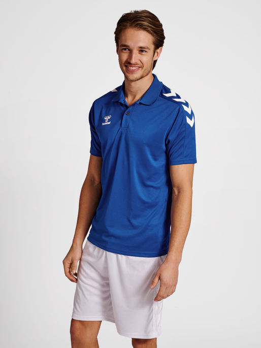 hmlCORE XK FUNCTIONAL POLO, TRUE BLUE, model