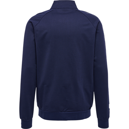 hmlMOVE GRID COTTON ZIP JACKET, MARINE, packshot