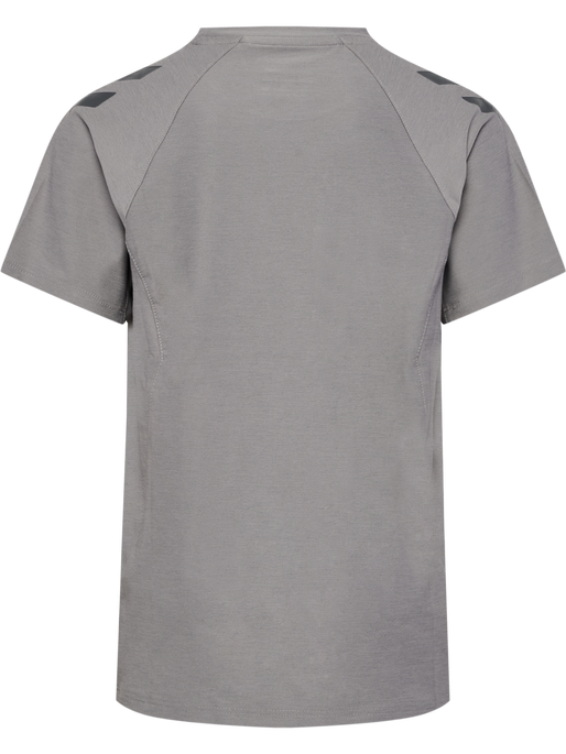 hmlCIMA 2.0 JERSEY S/S KIDS, ALLOY MELANGE hmlCIMA 2.0 JERSEY S/S KIDS, ALLOY MELANGE, packshot