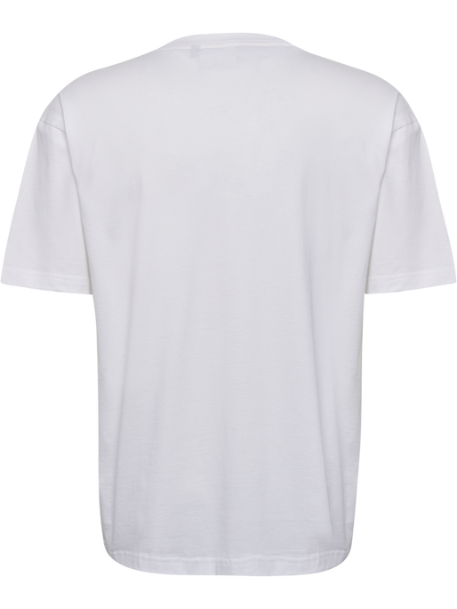 hmlLOOSE TEE S/S CLUB SPORTSWEAR, WHITE/DARK GREEN hmlLOOSE TEE S/S CLUB SPORTSWEAR, WHITE/DARK GREEN, packshot