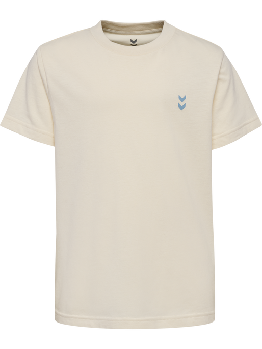 hmlJR PULSE T-SHIRT S/S, TOFU hmlJR PULSE T-SHIRT S/S, TOFU, packshot