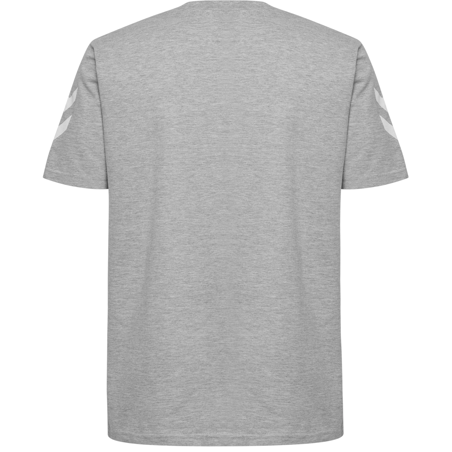 HMLGO COTTON T-SHIRT S/S, GREY MELANGE, packshot