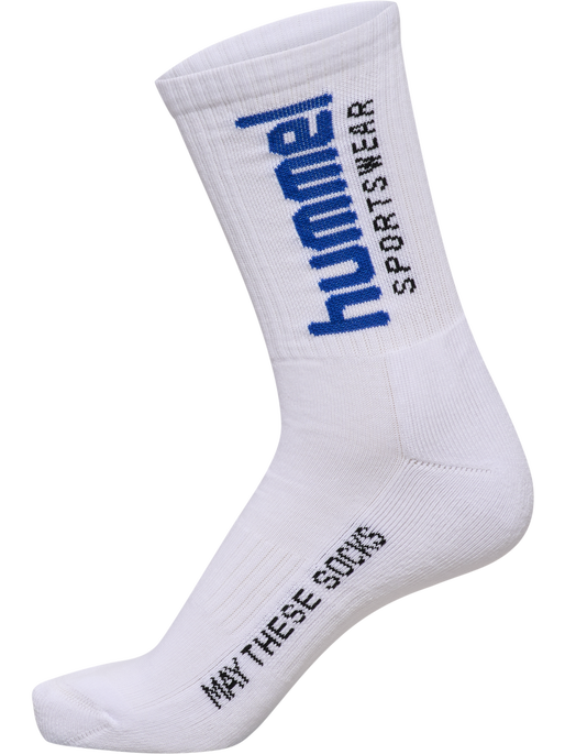 hml3-PACK SOCKS SPORTSWEAR BIG, WHITE/BARBADOSCHERRY/EDEN/SKYD hml3-PACK SOCKS SPORTSWEAR BIG, WHITE/BARBADOSCHERRY/EDEN/SKYD, packshot