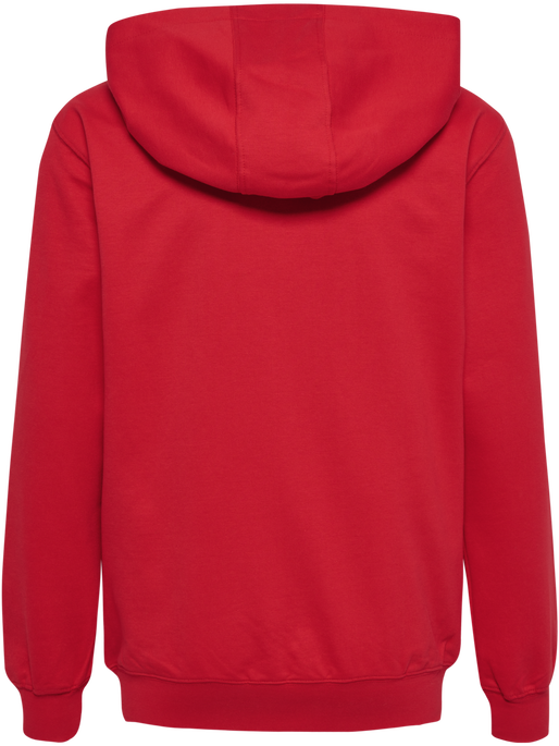 hmlGO 2.0 ZIP HOODIE KIDS, TRUE RED, packshot