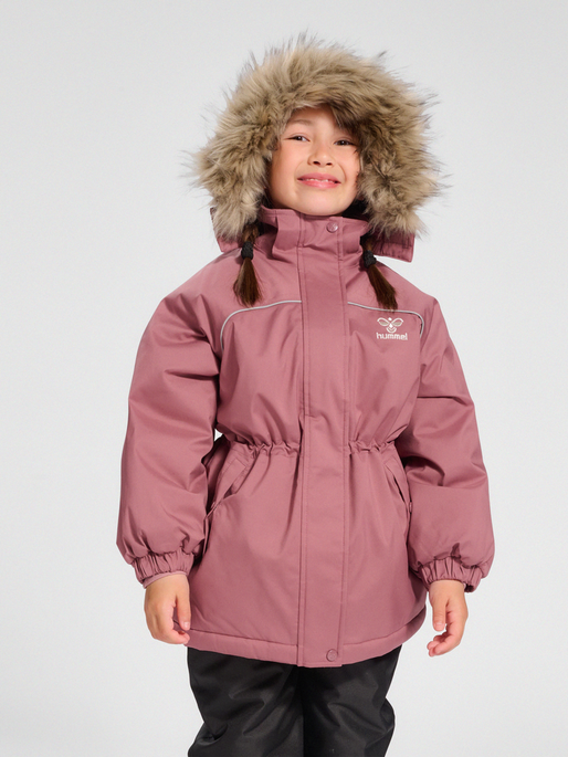 hummel GLORIA TEX COAT ROSE BROWN hummelsport
