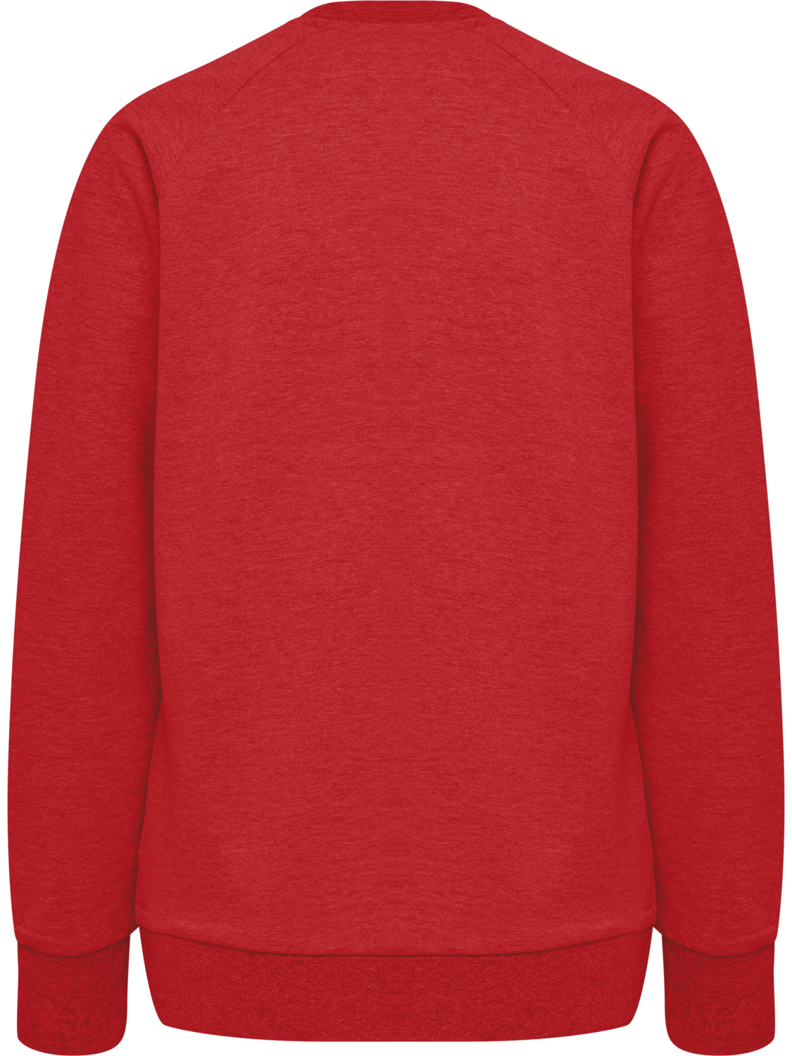HUMMEL GO COTTON LOGO SWEATSHIRT WOMAN, TRUE RED, packshot