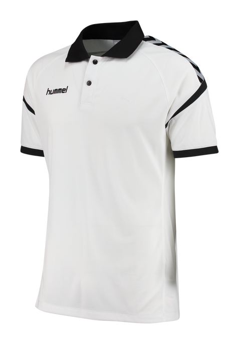 AUTH. CHARGE FUNCTIONAL POLO, WHITE, packshot