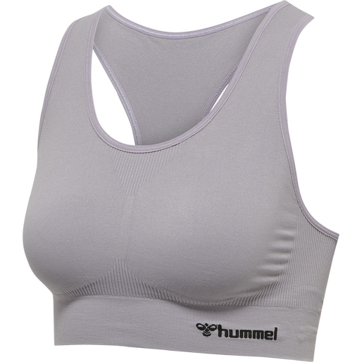 hmlTIF SEAMLESS SPORTS TOP, MINIMAL GRAY, packshot